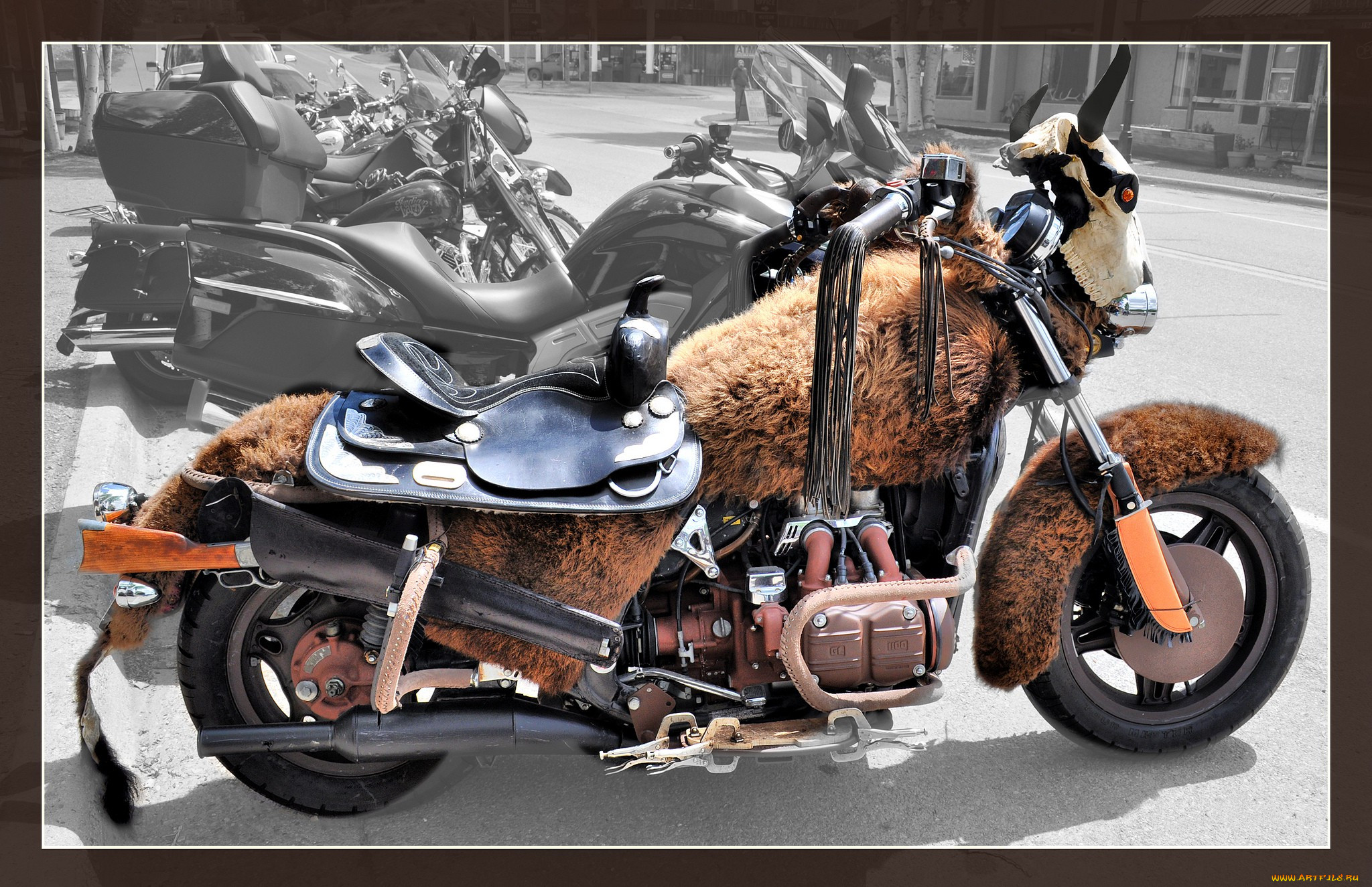 buffalo bill cody bike, , customs, , , , 